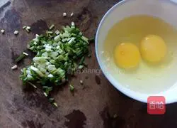 For scallion and egg pancakes Practice illustration 2