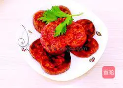 Illustration of how to make love purple potato cake 6