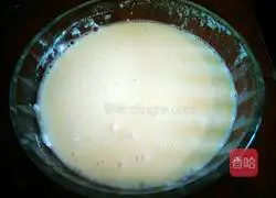 Illustration of how to make oil-free white flour pancakes 2
