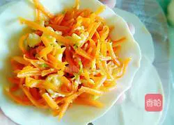 Illustration of how to make carrot stuffed buns 16