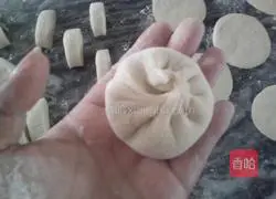 Pork Illustration of how to make steamed buns 15