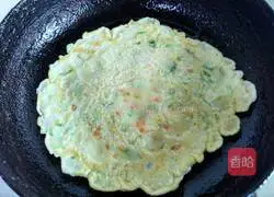 Illustration of how to make mixed vegetable pancakes 7