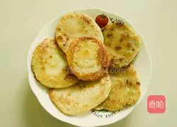 Illustration of how to make milky sesame hand-shredded pancakes 14