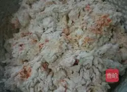 Illustration of how to make carrot and hydrangea steamed buns 5