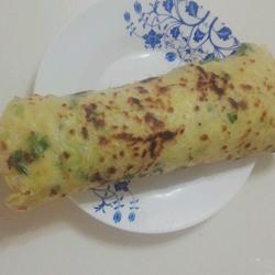 Family version of egg burrito