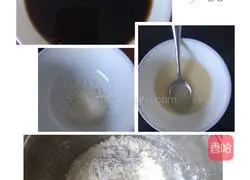 Illustration of how to make flowering steamed buns 1