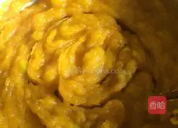 Illustration of how to make pumpkin steamed buns 2