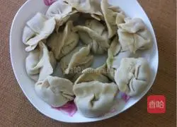 Illustration of how to make leek dumplings without leek filling 5