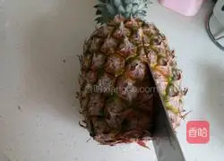 Pineapple Chicken Fried Rice Recipe Illustration 2