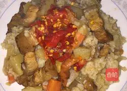 Potato braised rice recipe 10