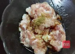 Illustration of how to make cabbage and pork dumplings 4