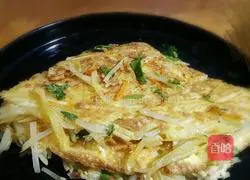 Breakfast~Illustration of how to make potato omelette 8