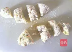Illustration of how to make cabbage cake 6