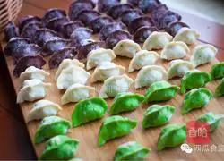 Illustration of how to make sophora dumplings 3