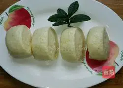 Illustration of how to make oat milk steamed buns 13