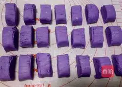 Illustration of how to make purple potato and osmanthus glutinous rice balls 9