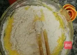 Bird's Nest Egg Pancake Illustration of how to do it 3