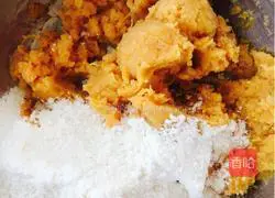 Illustration of how to make sweet potato and five-spice sesame scones 5