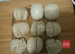 Homemade steamed buns and Hanamaki Illustration of how to do it 12