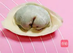 Yuanbao Wonton~Vegetable, Fresh Meat and Shrimp Filling Recipe Illustration 9