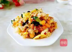 Illustration of Spicy Egg Fried Rice 8