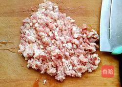 Illustration of how to make pork and kidney bean dumplings 3