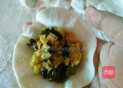 Chinese cabbage Illustration of how to make fungus dumplings 8