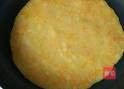 Carrot Illustration of how to make pancakes 7