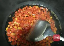 Illustration of how to make bacon fried rice 2