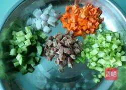 Soy Sauce Fried Rice Recipe Illustration 3