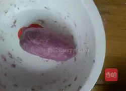 Illustration of how to make purple sweet potato and rose steamed buns 3