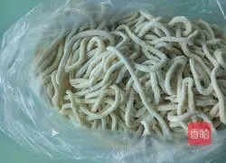 Illustration of how to make vegetable fried noodles 1