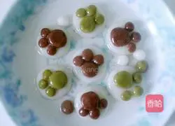 Illustration of how to make cat claw glutinous rice balls 7