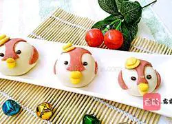 Penguin Steamed Bun Recipe Illustration 12