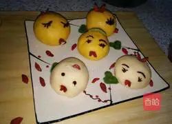 Good luck in the Year of the Rooster ~ Illustration of how to make chicken sugar buns 13