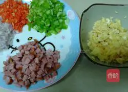 Green pepper fried rice recipe 3