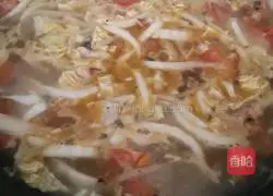 Illustration of how to make old friend noodles 4