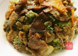 How to make noodles with celery and meat Illustration 8