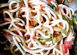 Illustration of how to make tomato noodles 11