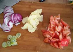 Illustration of how to make fried noodles 1