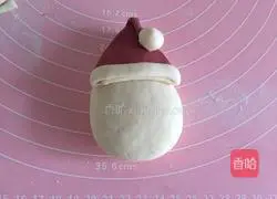 Illustration of how to make Santa Claus steamed buns 16