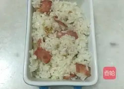 Illustration of how to make tomato sauce fried rice 5