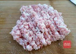 Illustration of how to make mushroom bun stuffing 3