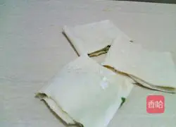 Illustration of how to make scallion pancakes 11