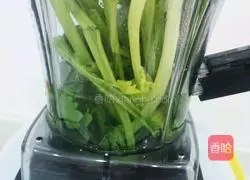 Illustration of how to make green vegetable dumplings 2