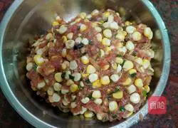 Corn dumplings and radish dumplings recipe 5