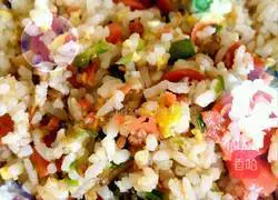 Illustration of homemade egg fried rice 17