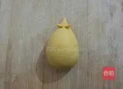 Illustration of how to make pumpkin and hedgehog steamed buns 7