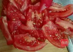 Illustration of home-style fried noodles 2