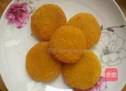 Bean paste filling Pumpkin pie recipe 9